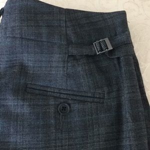 Banana Republic wool slacks with waist buckles